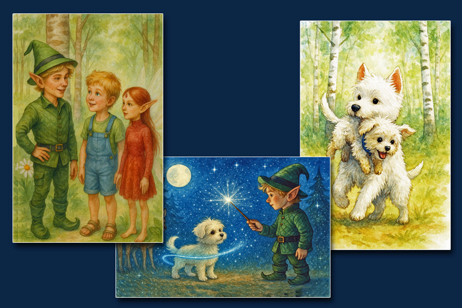 Jens K. Carl - Morgelgeschichten - Morgel und die Waldfee