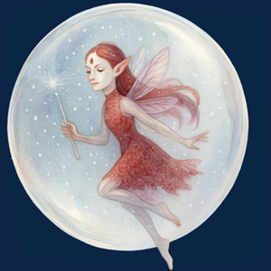 Märchenperle mit Waldfee Regina