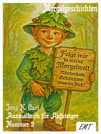 Jens K. Carl – Morgelgeschichten – Ausmalbuch für Aufsteiger